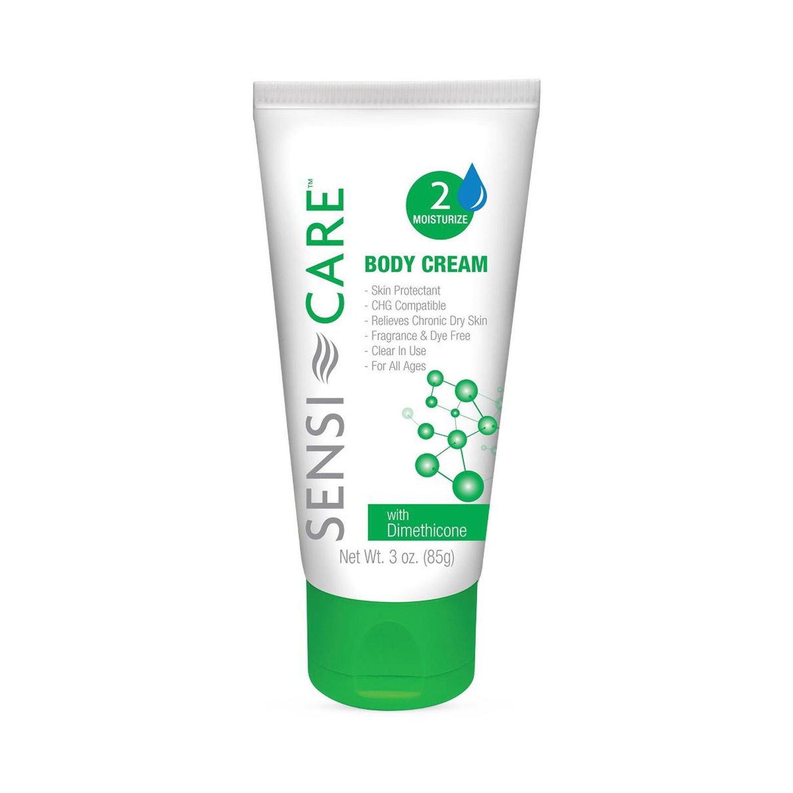 Medline Sensi-Care Moisturizing Body Cream, 3 oz