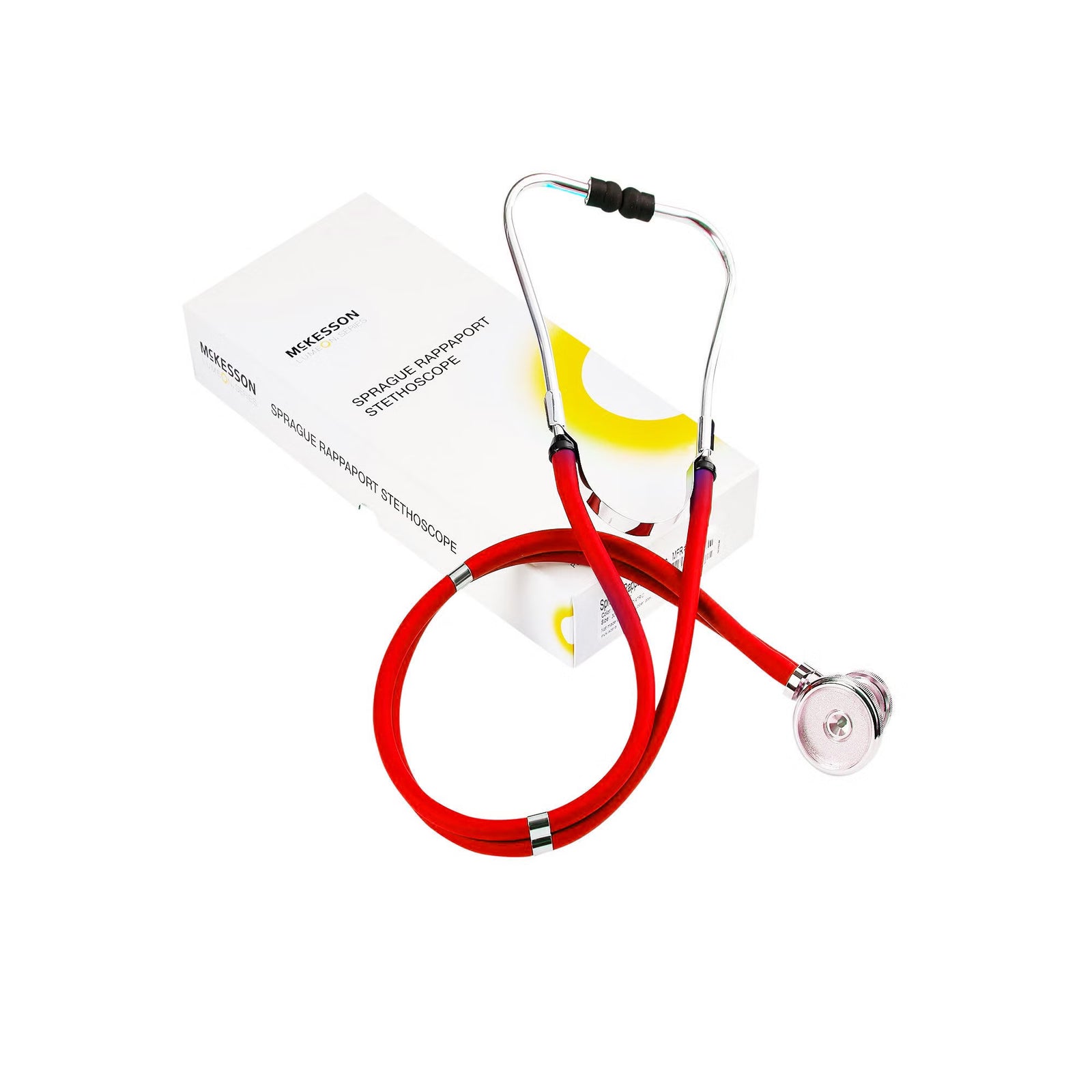 McKesson MedSurg Sprague Rappaport Stethoscope, Red