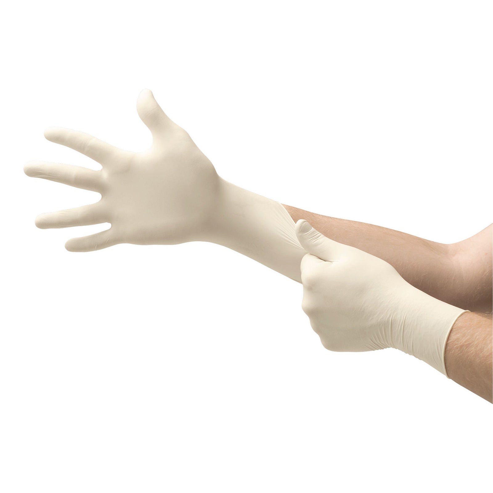 Microflex Diamond Grip Plus DGP-350 Latex Exam Gloves, Small