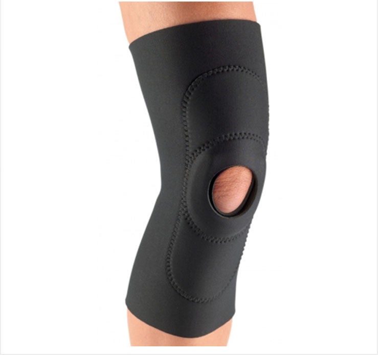 DJ Orthopedics Reinforced Open Patella Knee Support, X-Large