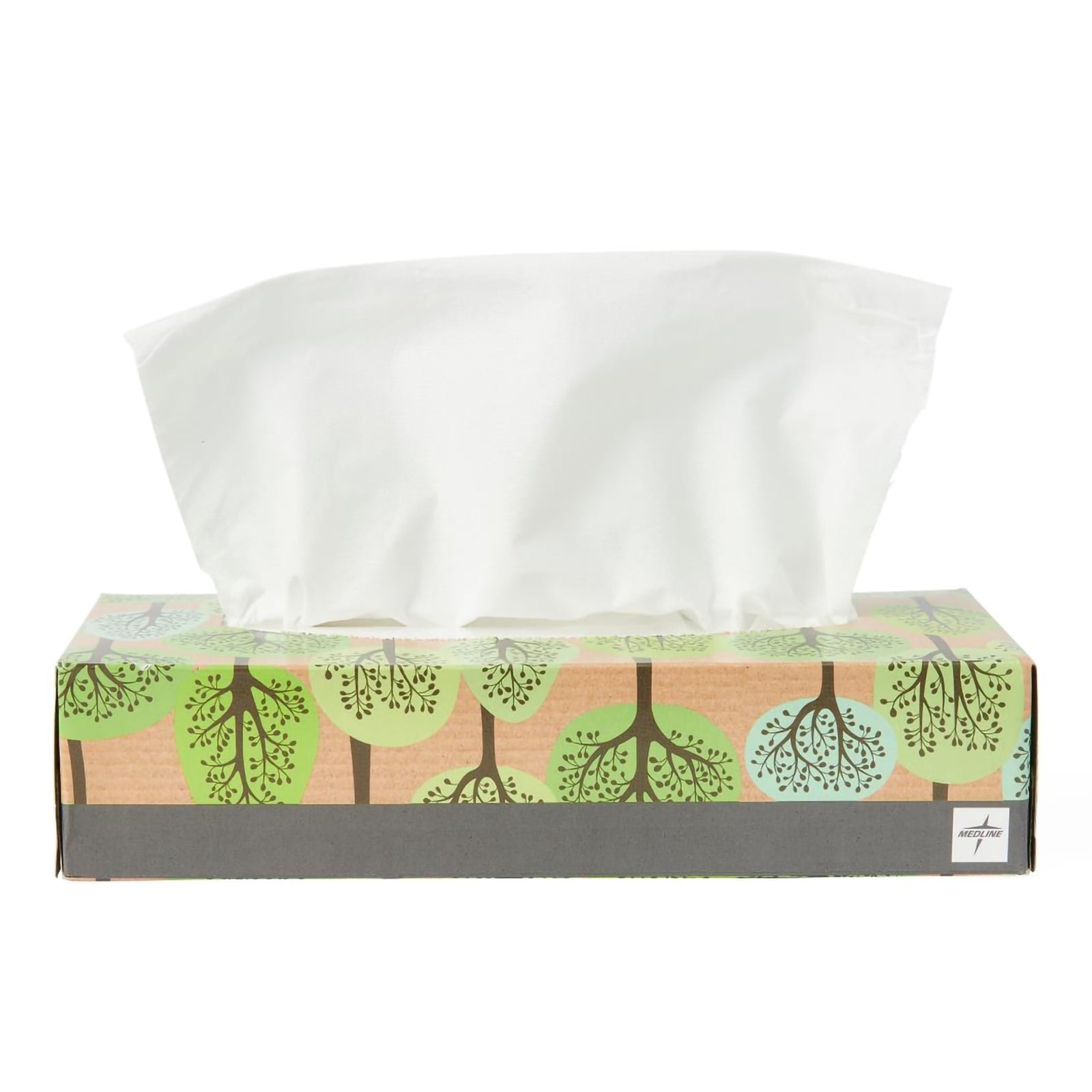 Medline White Facial Tissue