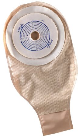 ActiveLife® One-Piece Colostomy Pouch 12 Inch Length Flat Trim-to-Fit
