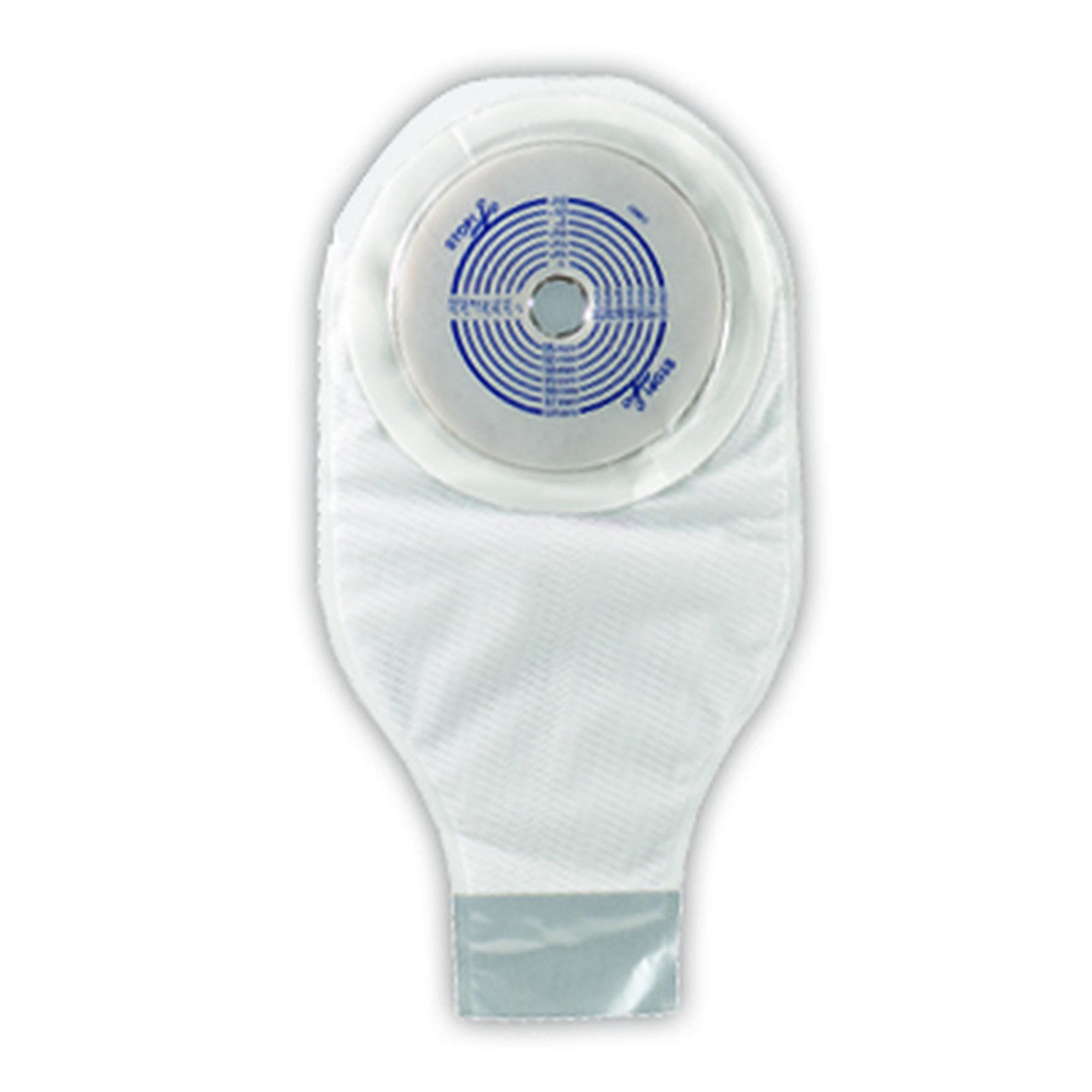 ActiveLife® One-Piece Colostomy Pouch 12 Inch Length Flat Trim-to-Fit