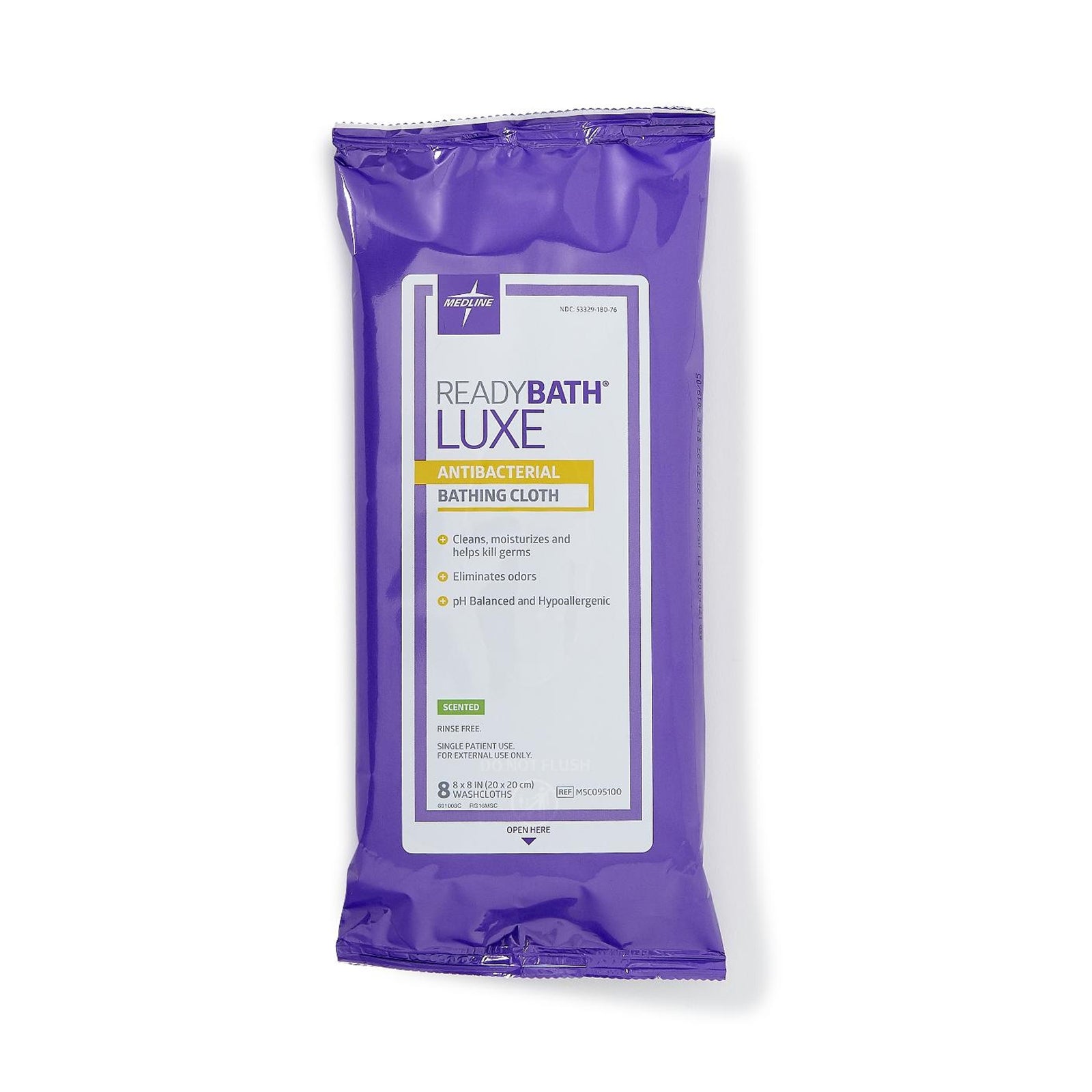 ReadyBath® Luxe Rinse-Free Bath Wipes
