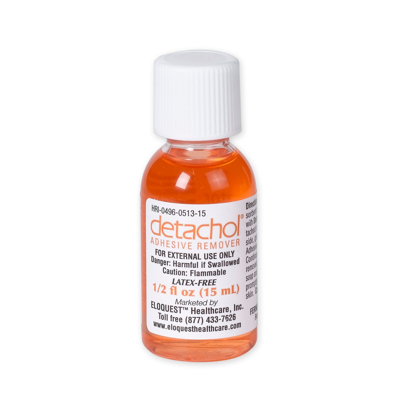 Detachol Adhesive Remover Liquid 15 mL
