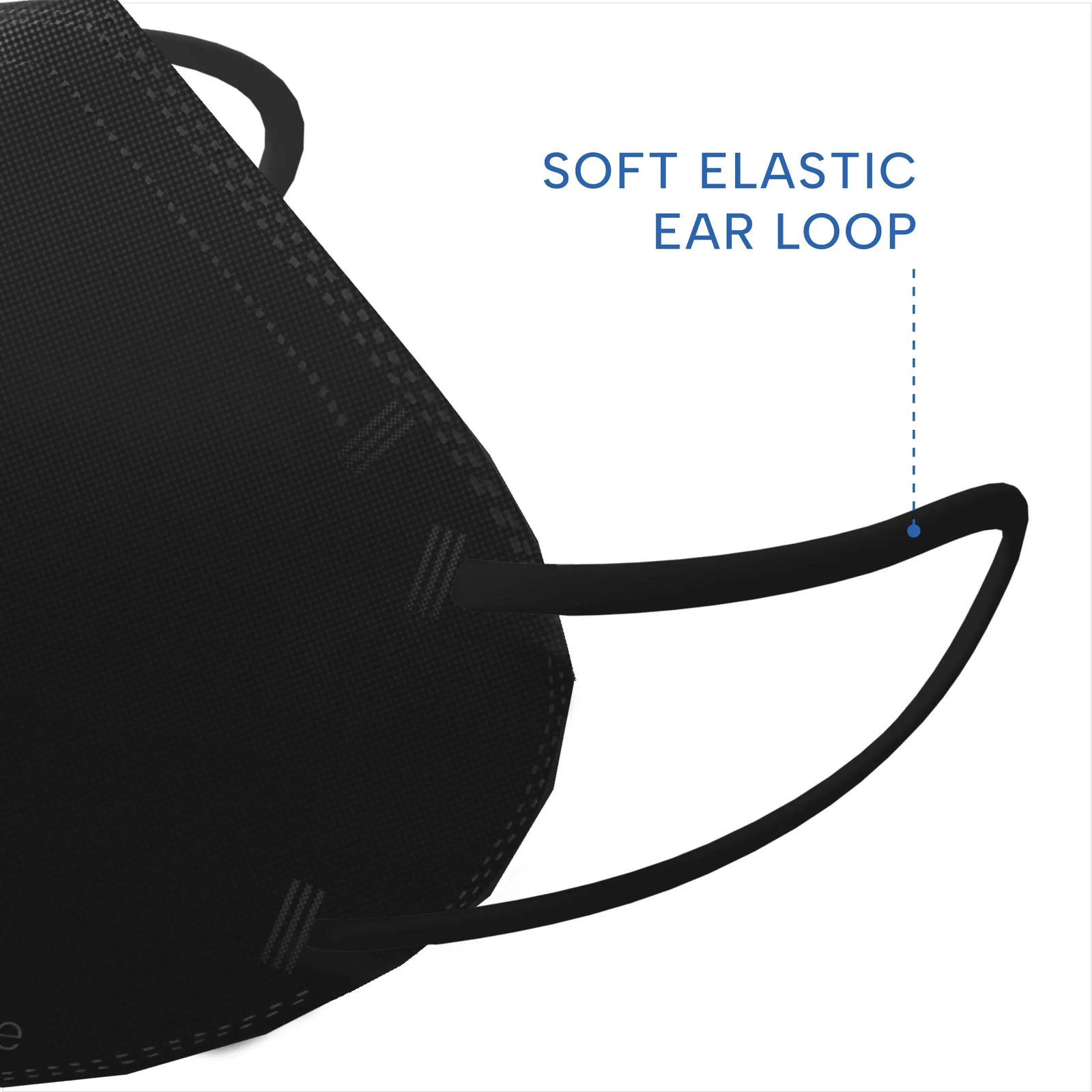 KN95 Face Mask | Individually Wrapped, Elastic Ear Loops - Bag of 10