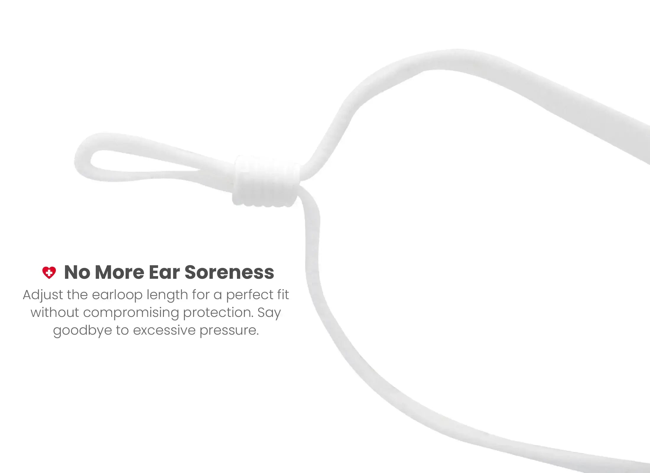 KN95 3D Face Mask | Comfort 3D Fit, Adjustable Ear Loops