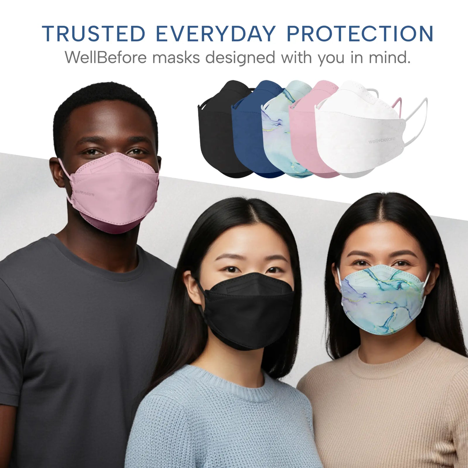 KN95 Mask Welcome Series Face Mask - 50pcs/box