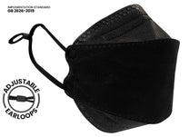 3D (KF94 Style) Adjustable / Small / Black