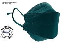 3D (KF94 Style) Adjustable / Small / Forest Green