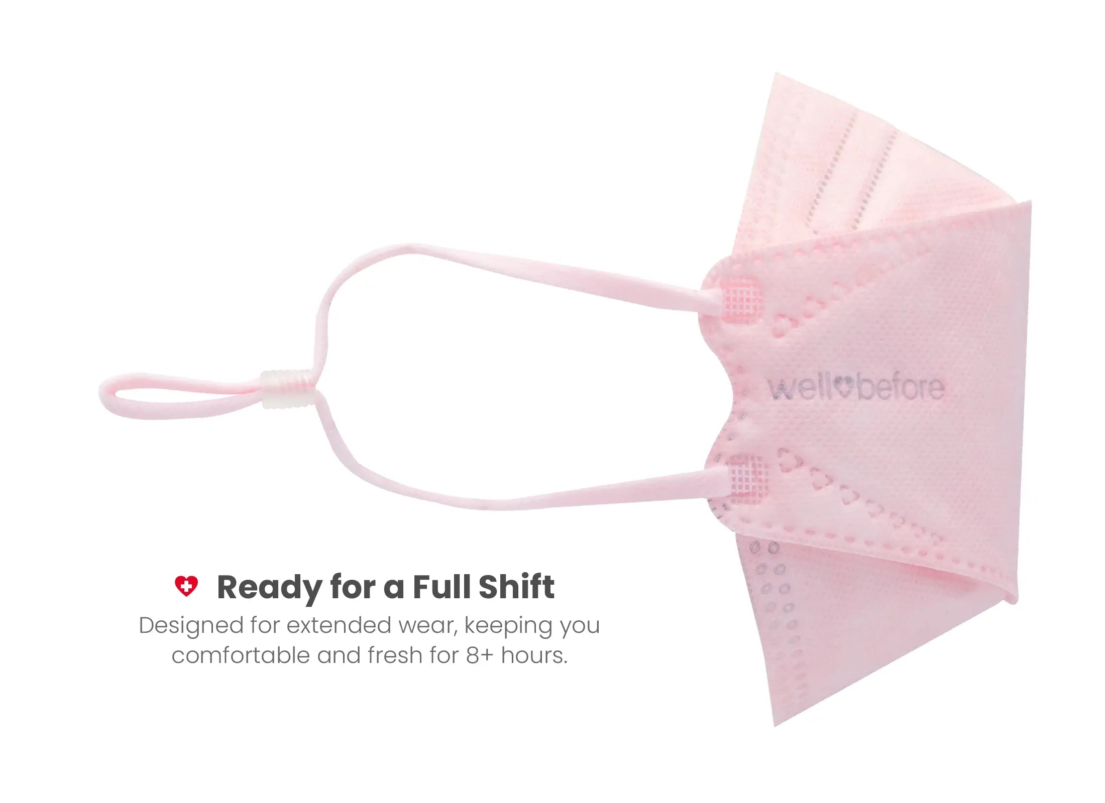 KN95 3D Face Mask | Comfort 3D Fit, Adjustable Ear Loops