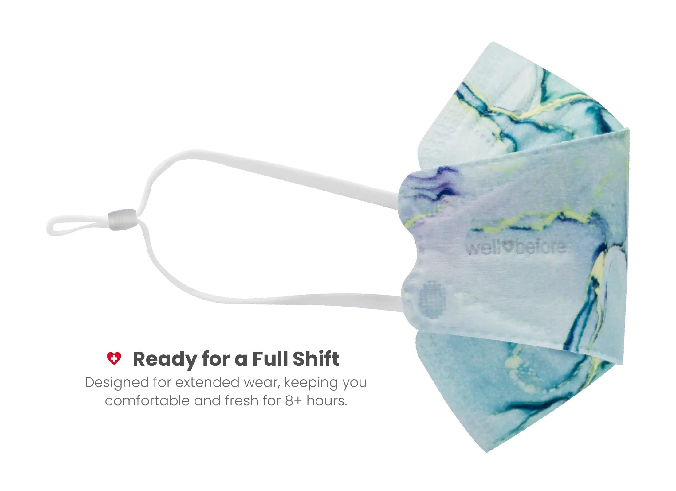 KN95 3D Face Mask | Comfort 3D Fit, Adjustable Ear Loops