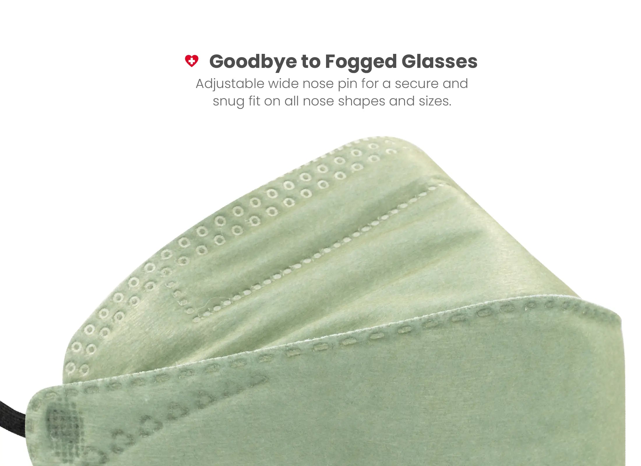 KN95 3D Face Mask | Comfort 3D Fit, Adjustable Ear Loops