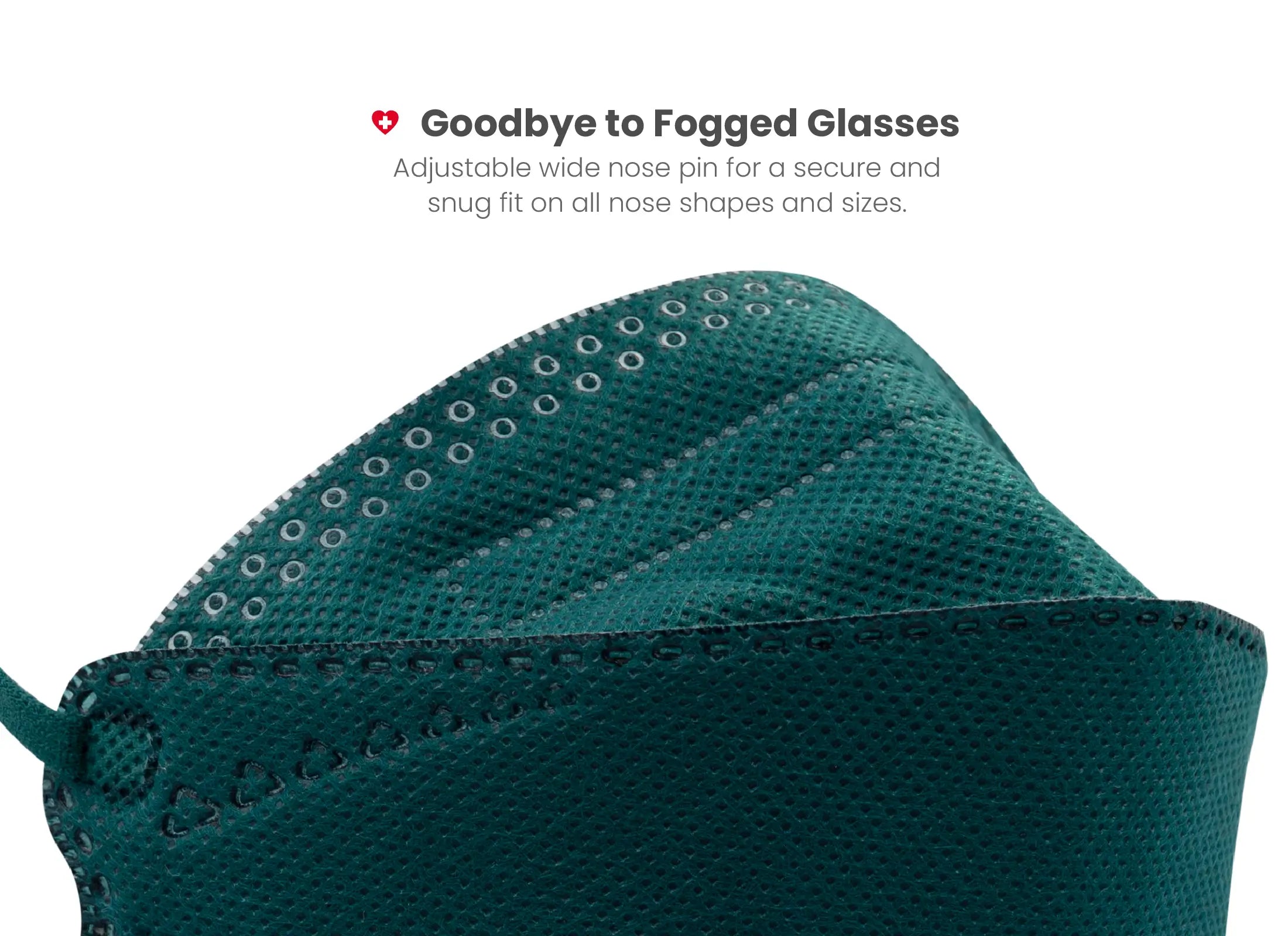 KN95 3D Face Mask | Comfort 3D Fit, Adjustable Ear Loops