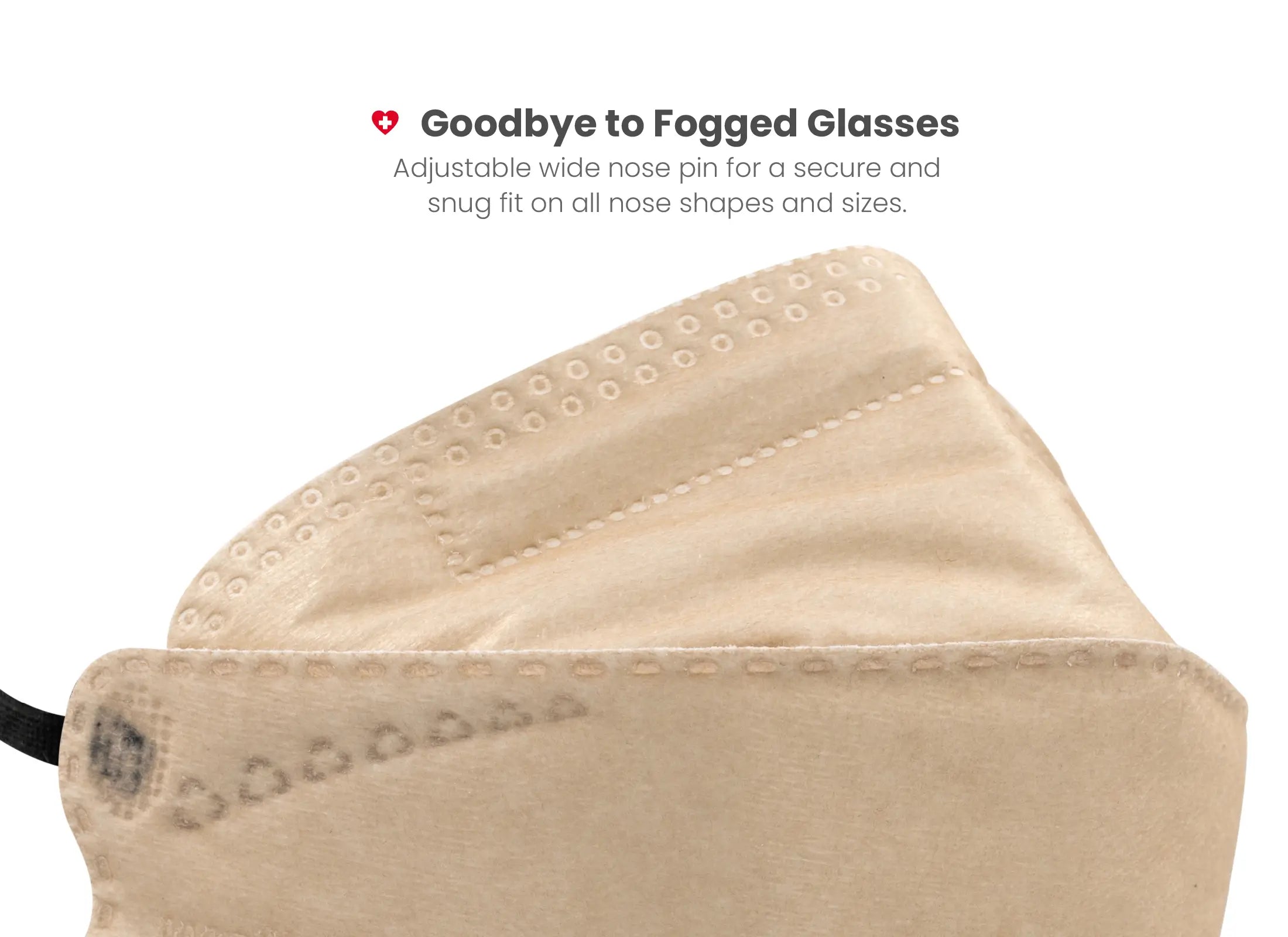 KN95 3D Face Mask | Comfort 3D Fit, Adjustable Ear Loops