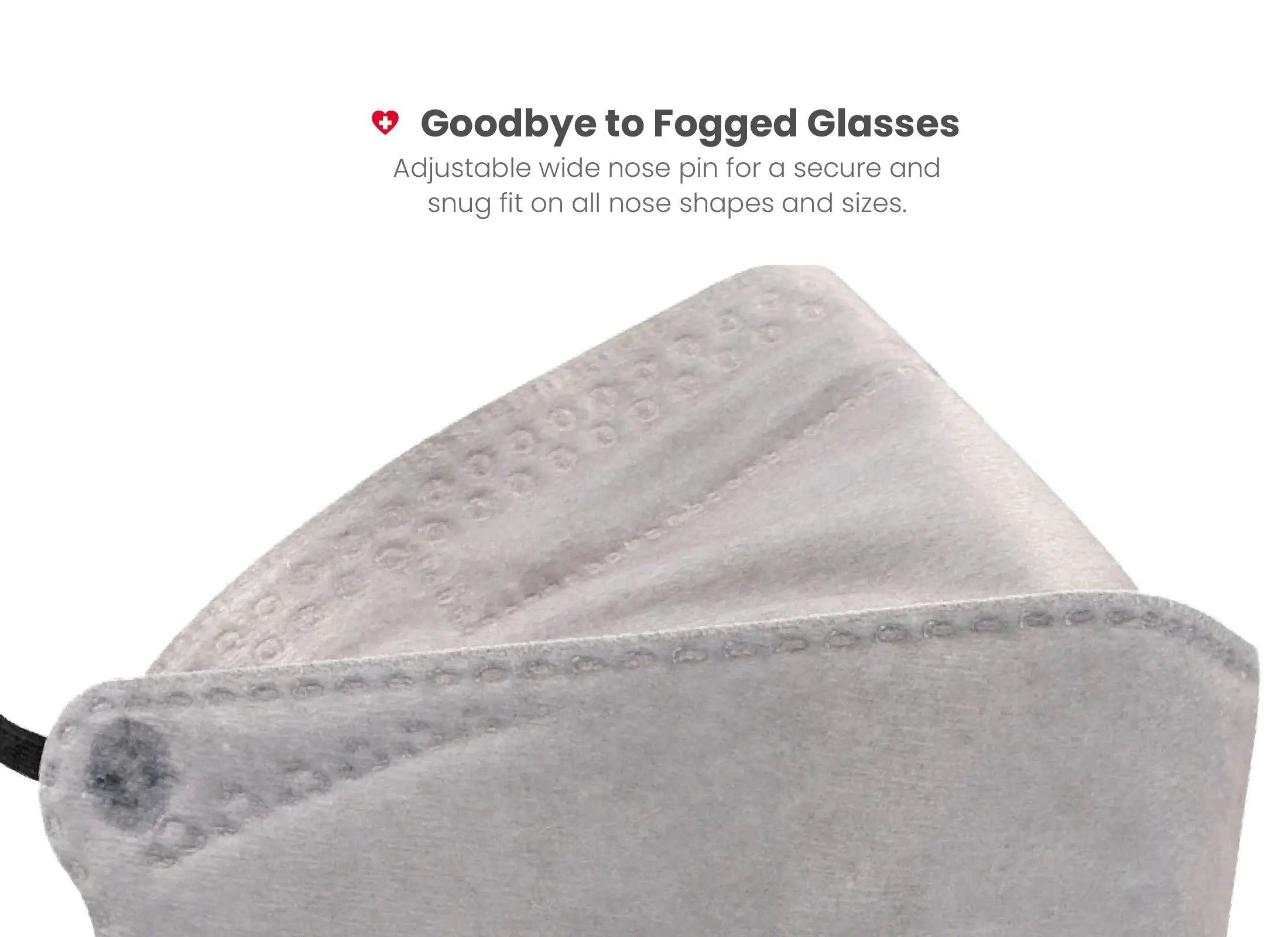 KN95 3D Face Mask | Comfort 3D Fit, Adjustable Ear Loops