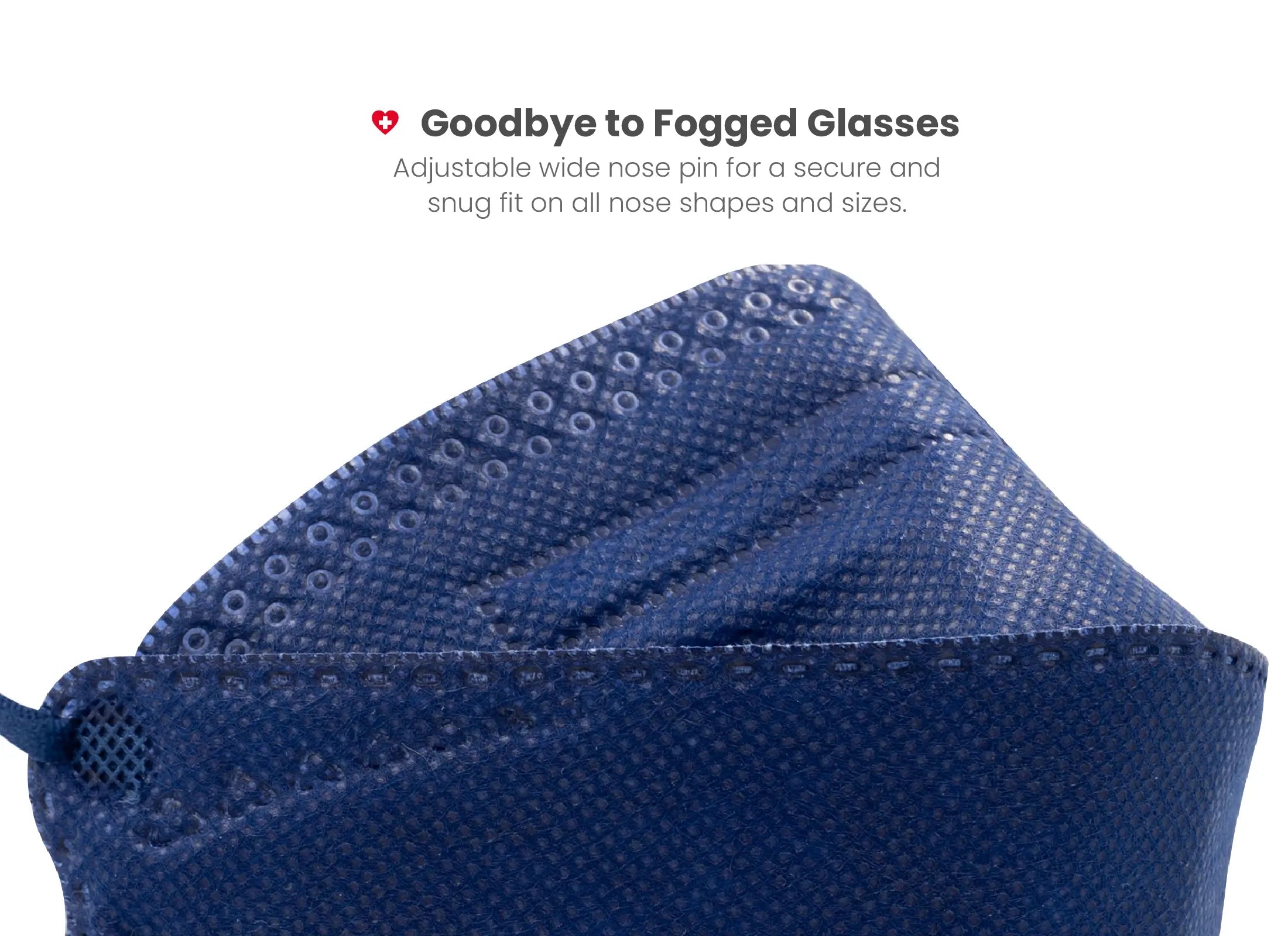 KN95 3D Face Mask | Comfort 3D Fit, Adjustable Ear Loops