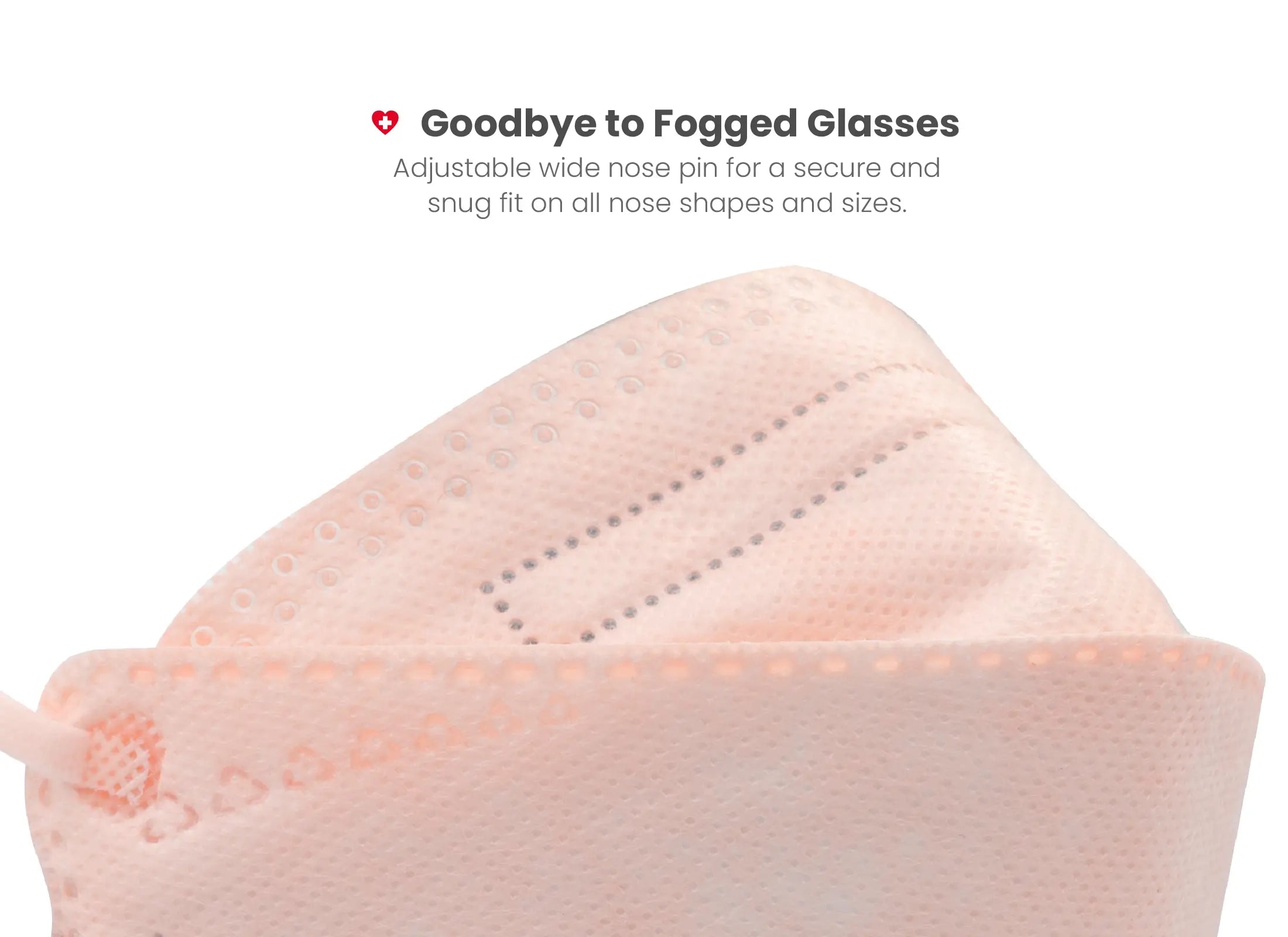 KN95 3D Face Mask | Comfort 3D Fit, Adjustable Ear Loops