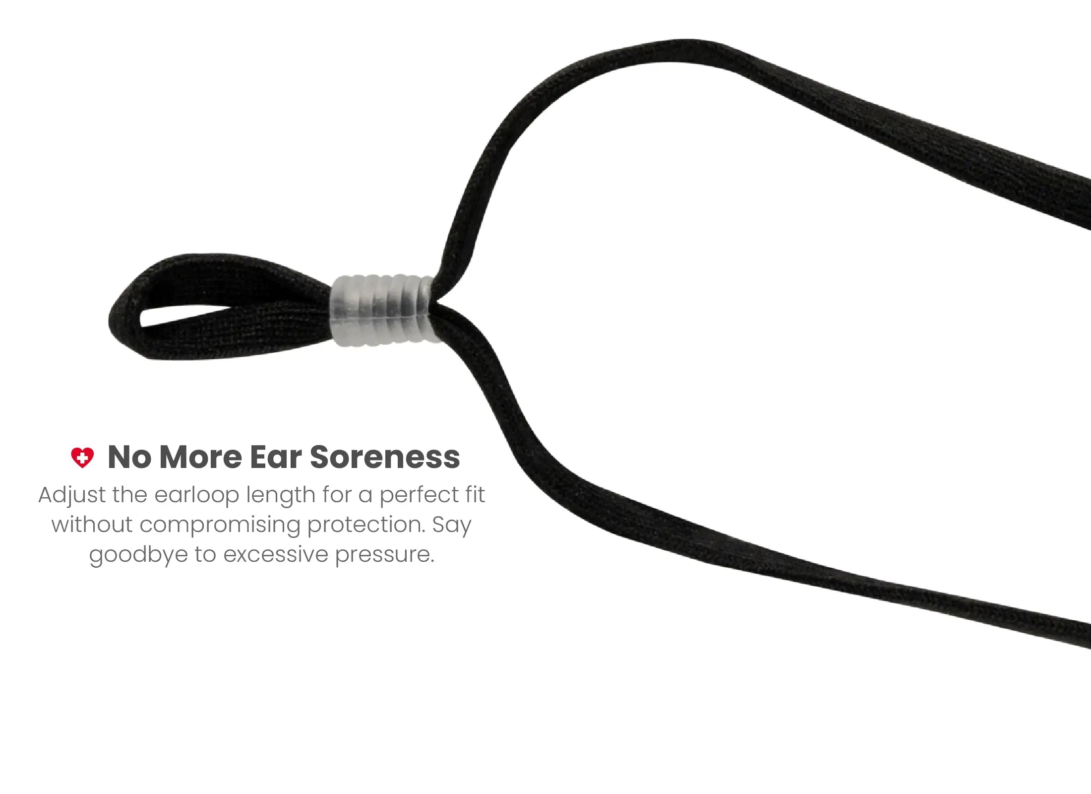 KN95 3D Face Mask | Comfort 3D Fit, Adjustable Ear Loops