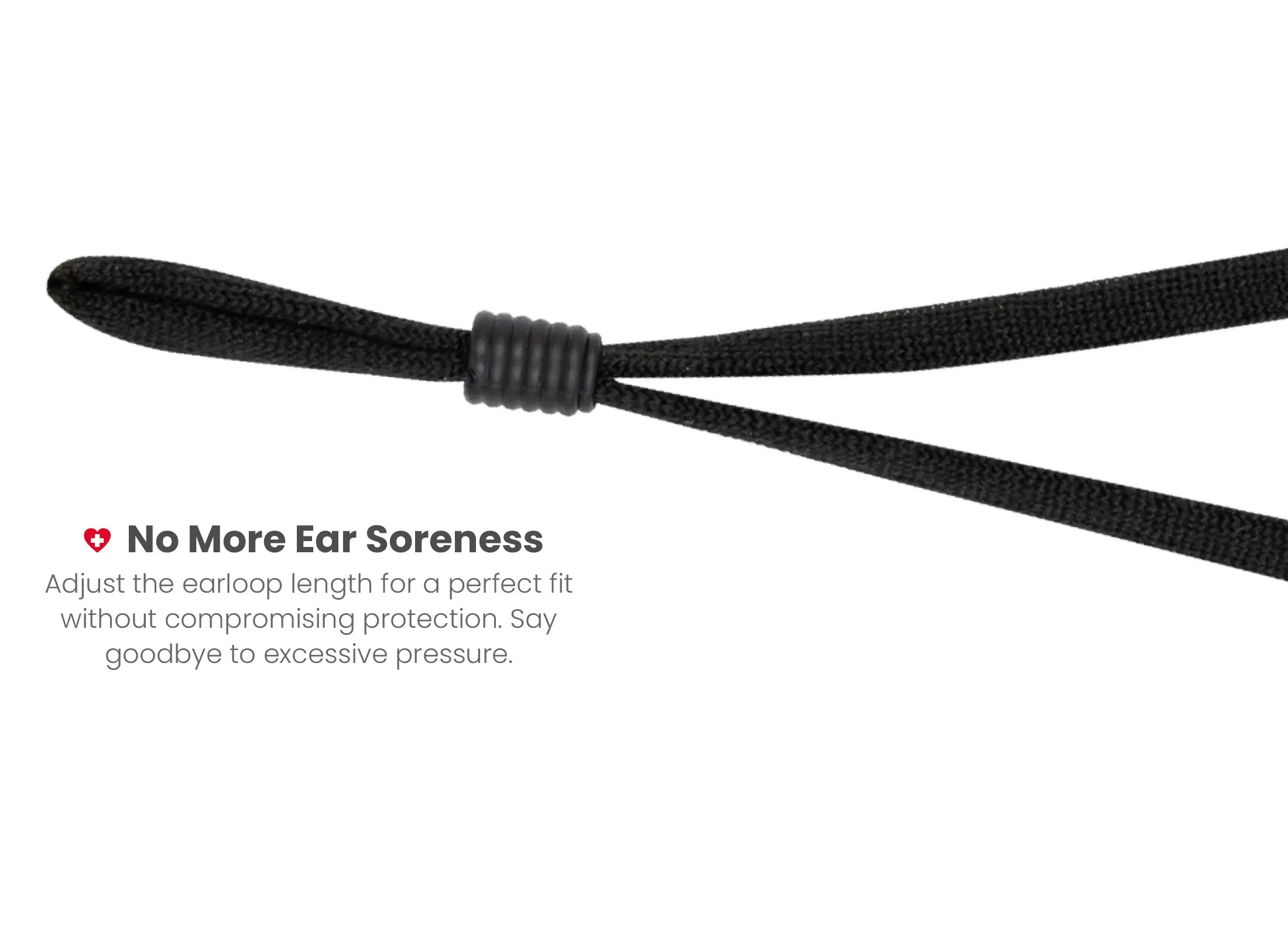 KN95 3D Face Mask | Comfort 3D Fit, Adjustable Ear Loops