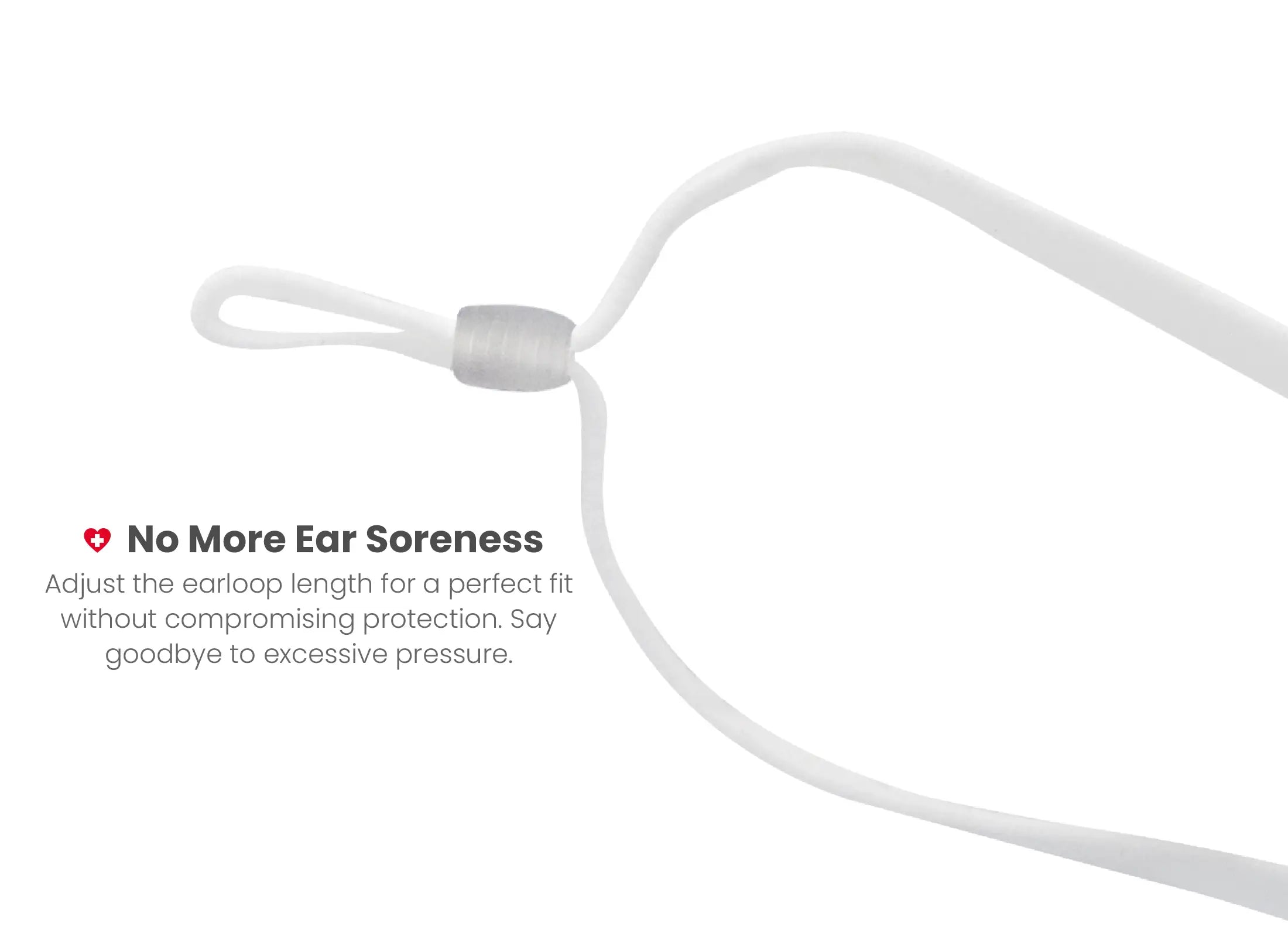 KN95 3D Face Mask | Comfort 3D Fit, Adjustable Ear Loops