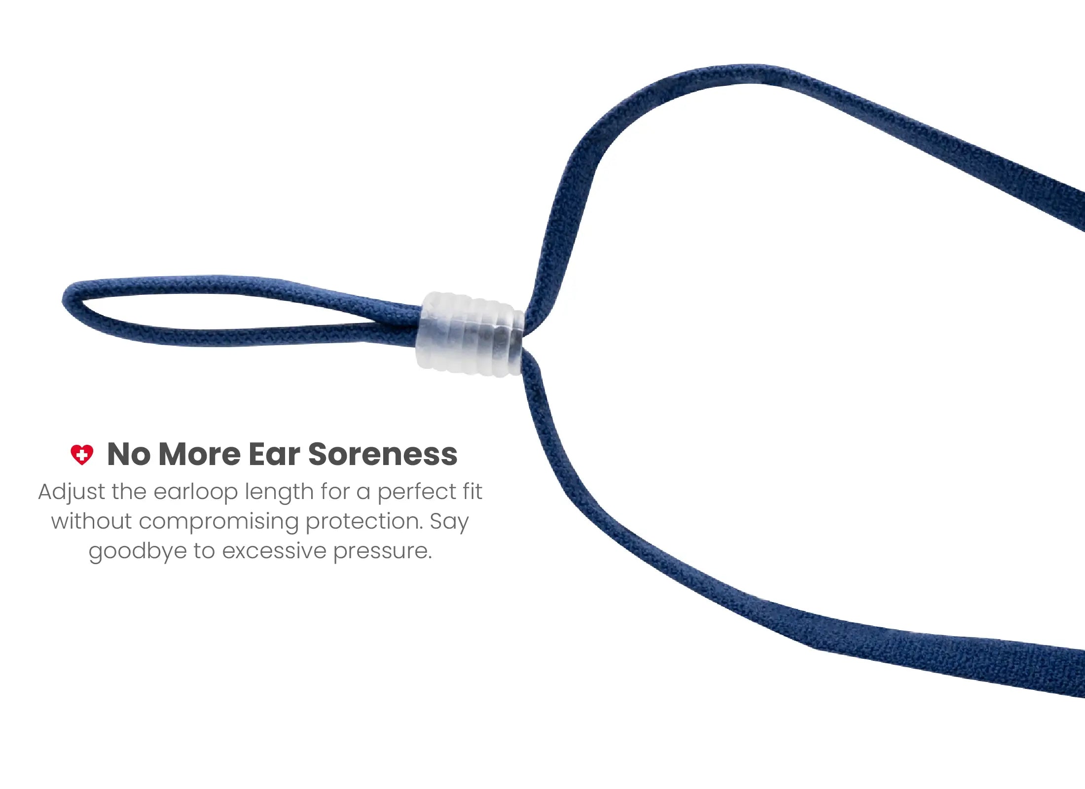 KN95 3D Face Mask | Comfort 3D Fit, Adjustable Ear Loops