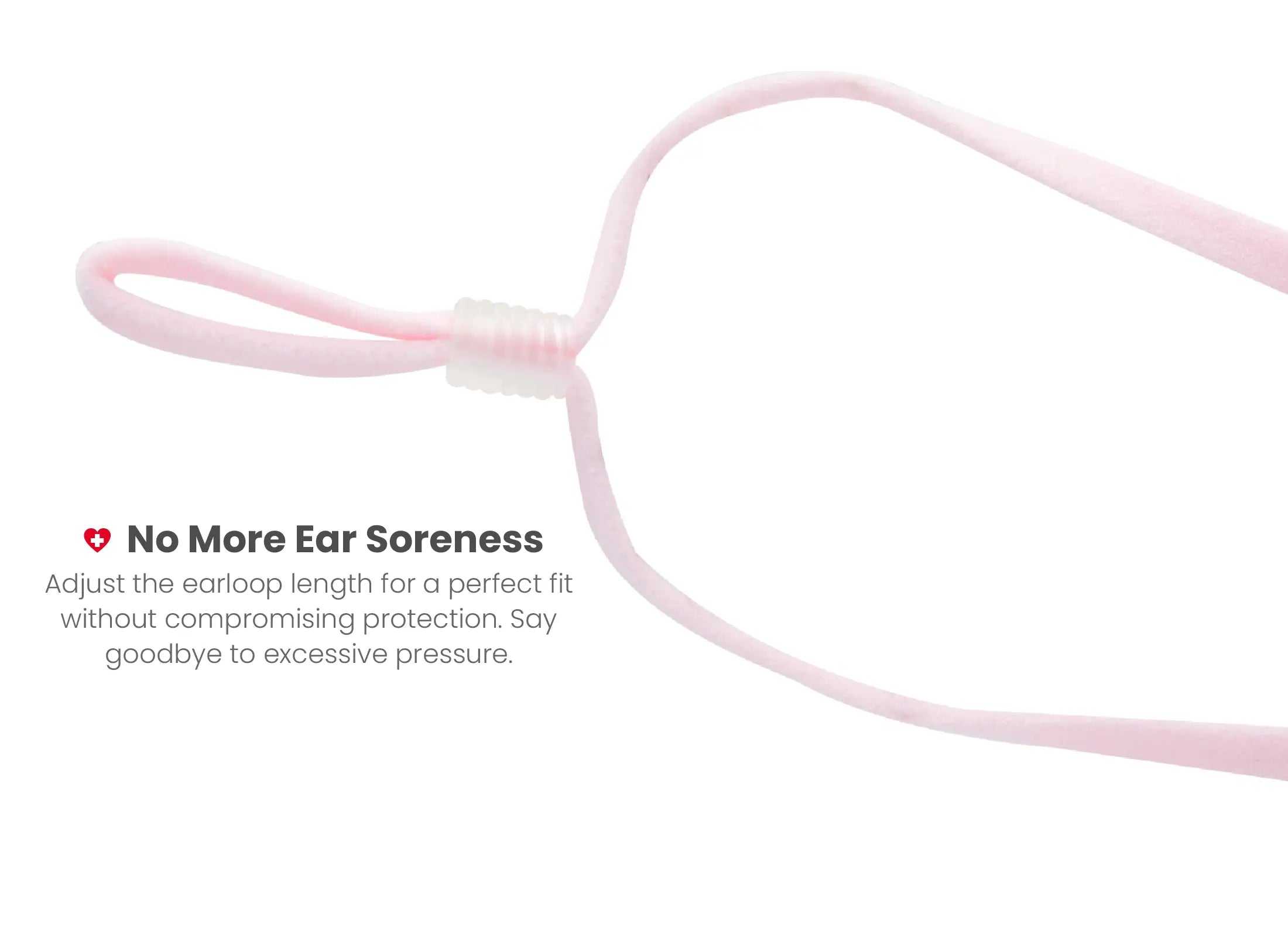 KN95 3D Face Mask | Comfort 3D Fit, Adjustable Ear Loops