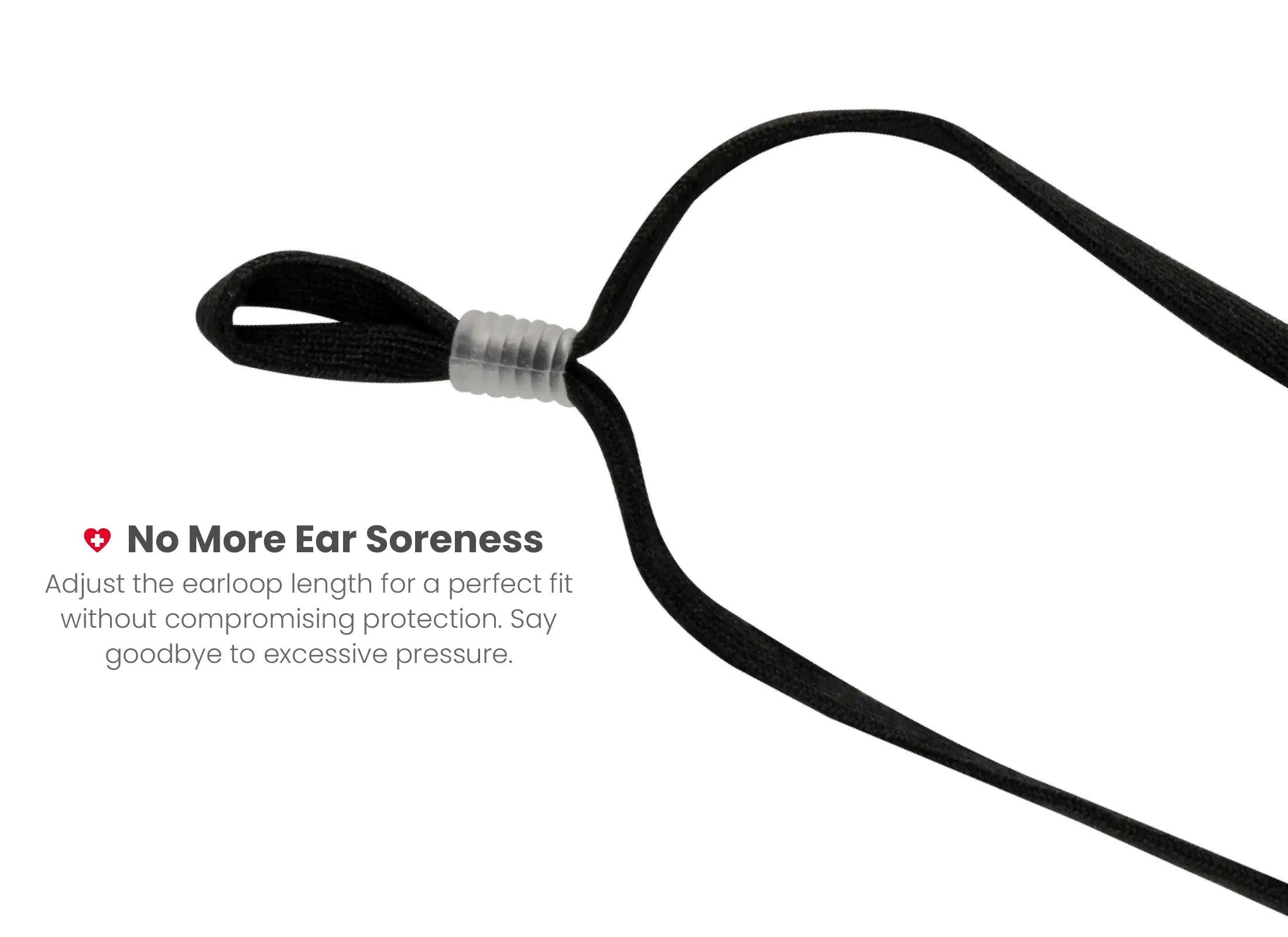 KN95 3D Face Mask | Comfort 3D Fit, Adjustable Ear Loops