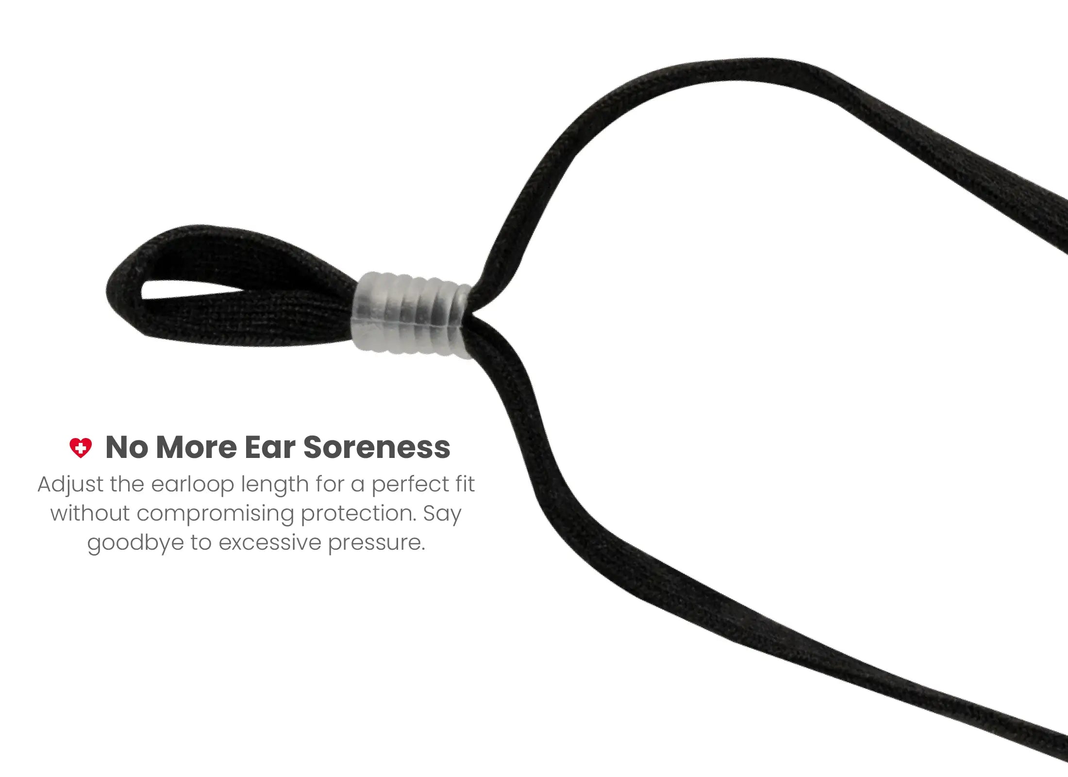 KN95 3D Face Mask | Comfort 3D Fit, Adjustable Ear Loops