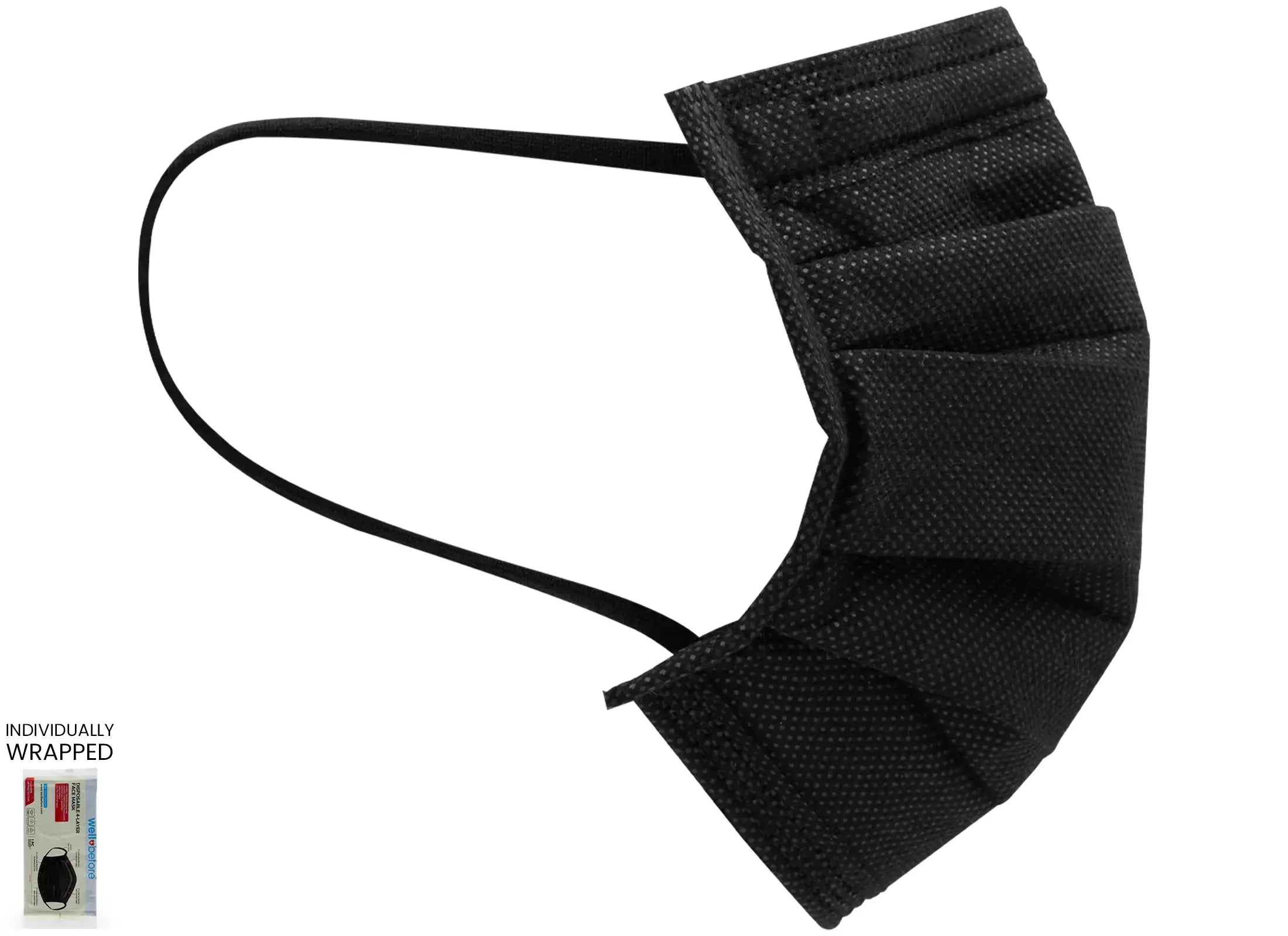 Disposable 4-Ply Mask