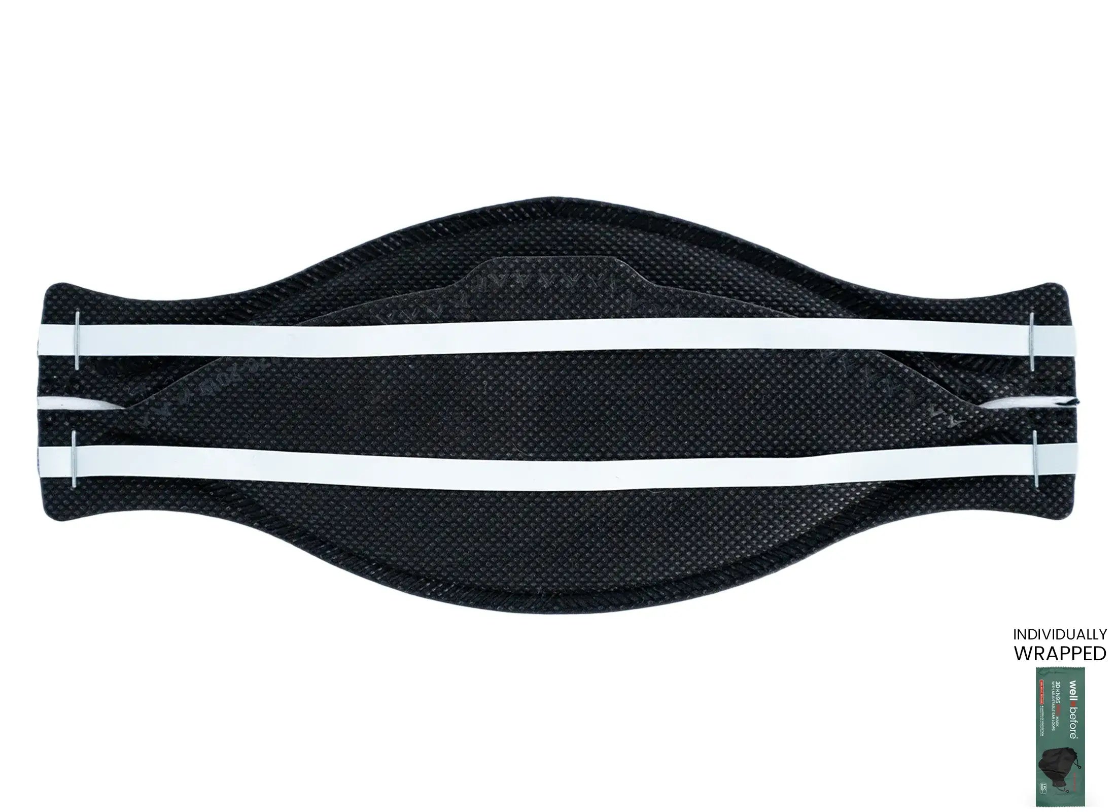 KN95 3D Pro Face Mask | Premium 3D Fit, Anti-fogging, Adjustable Ear Loops