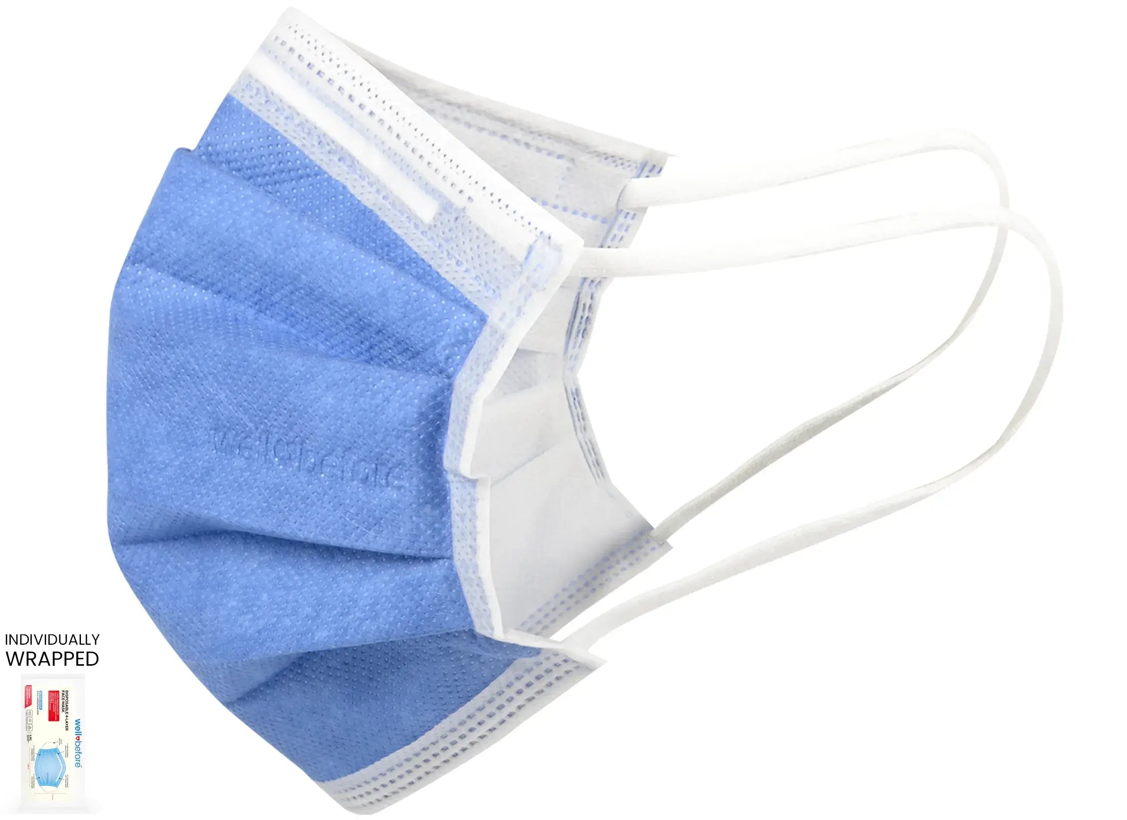 Disposable 4-Ply Mask