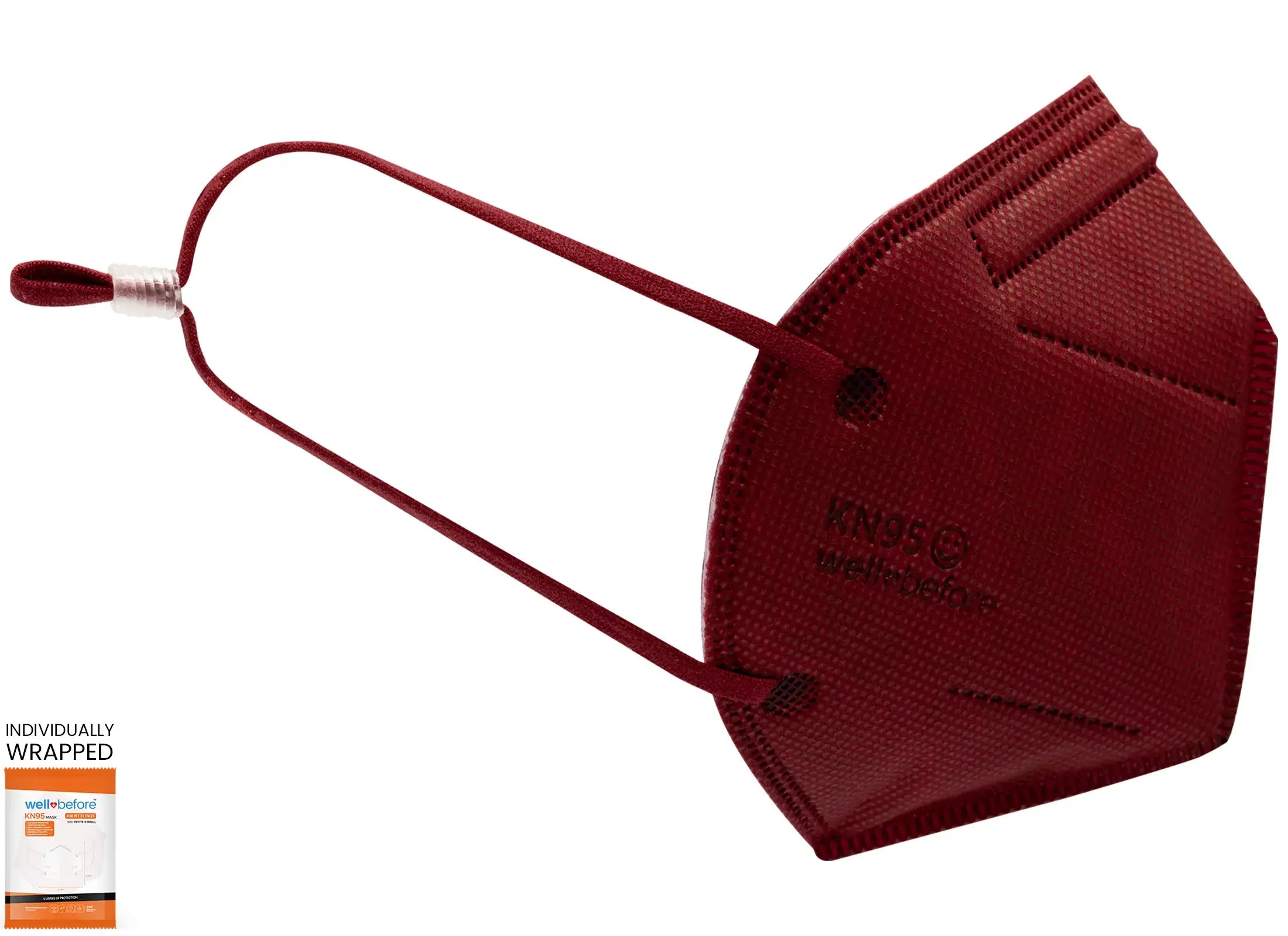 Kids KN95 Mask | Individually Wrapped, Elastic Ear Loops