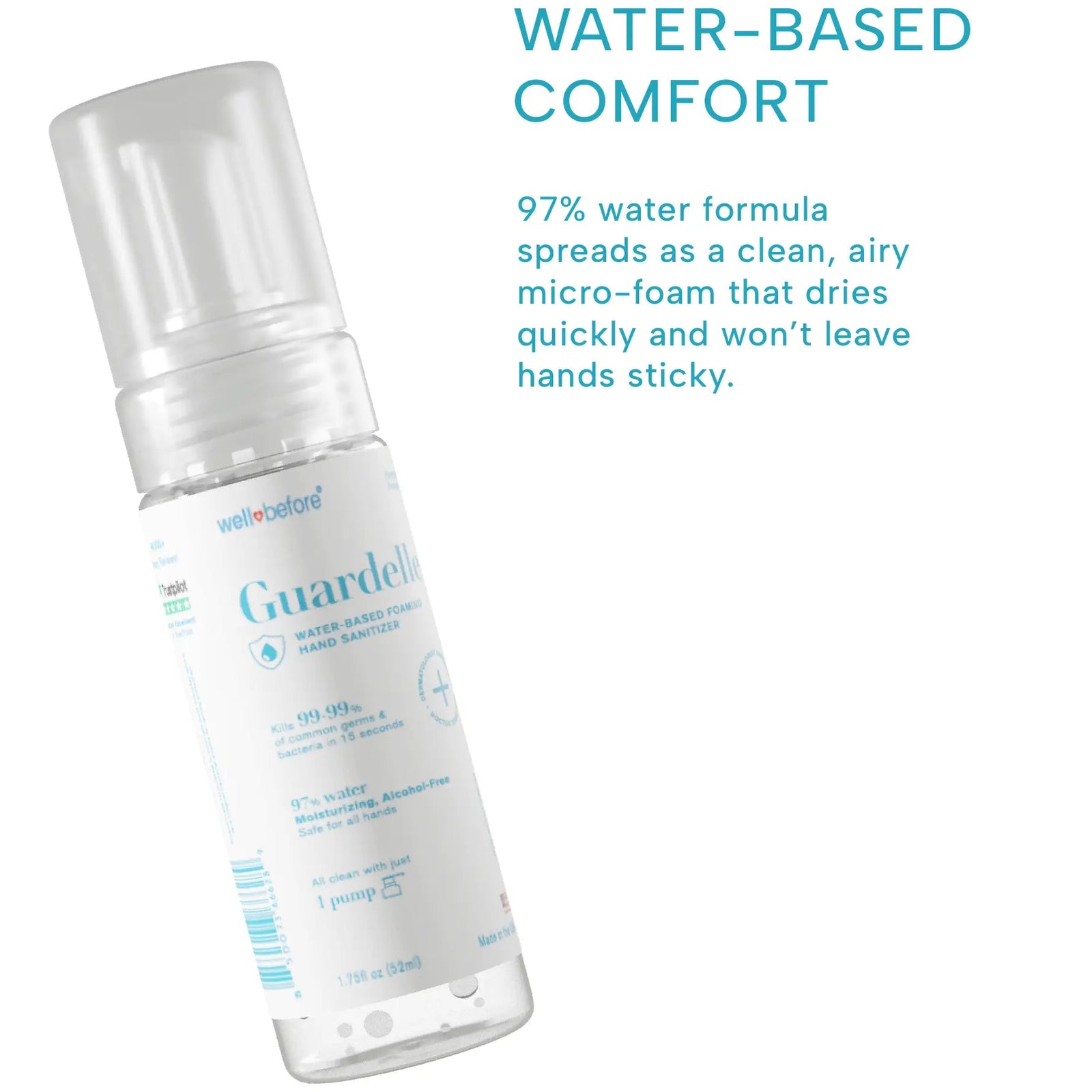 Guardelle Water-Based Foaming Hand Sanitizer
