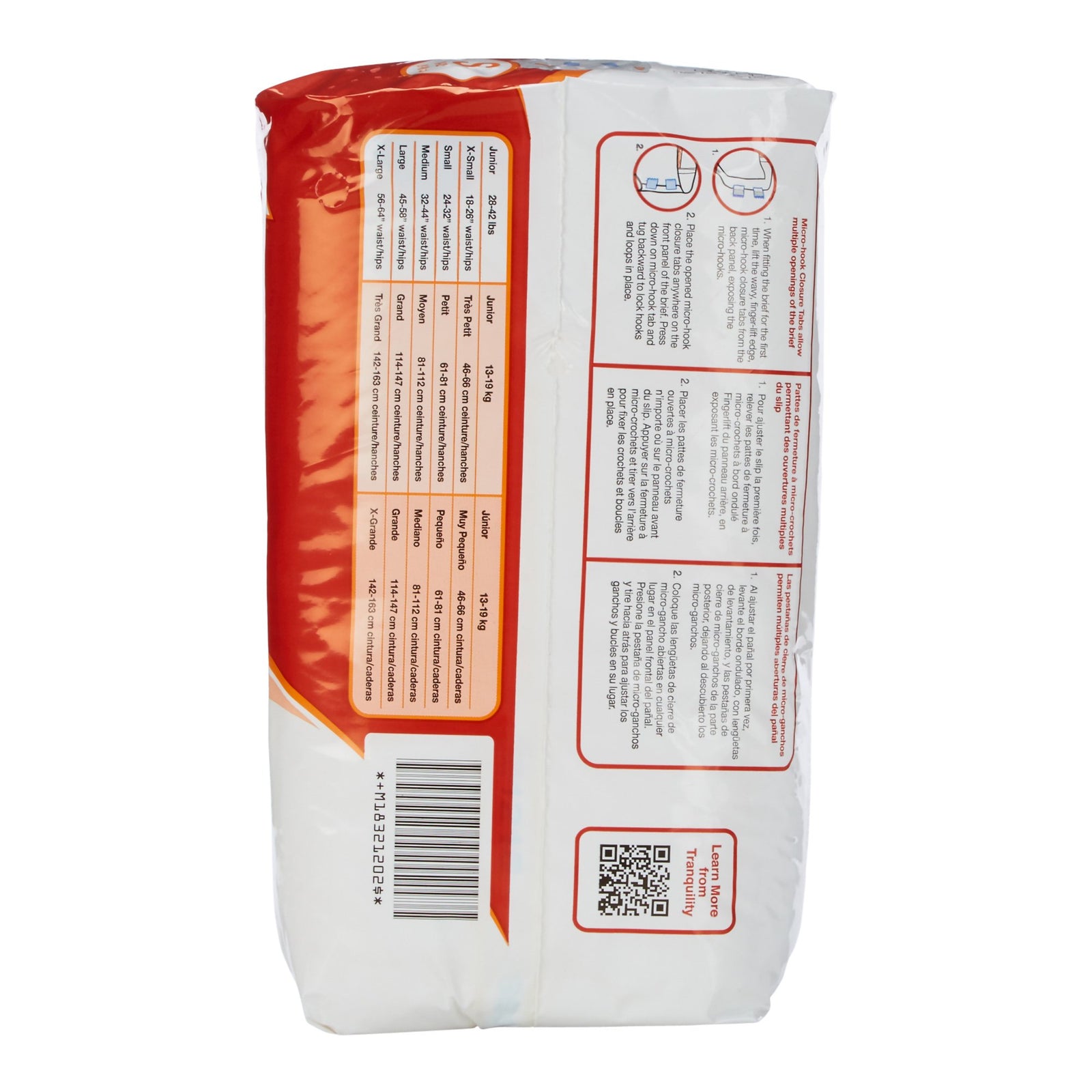 PRINCIPLE BUSINE Disposable Adult Briefs