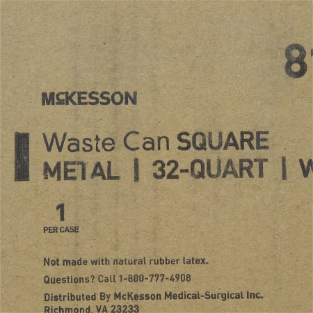 McKesson Trash Can With Plastic Liner