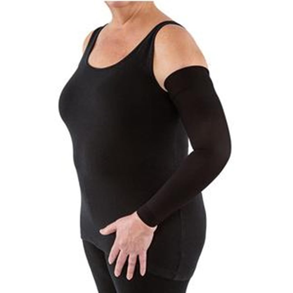 JOBST Bella Strong Compression Arm Sleeve Size 6 with Silicone Dot Band