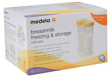 Medela Breastmilk Freezing Storage Containers - 12 Pack