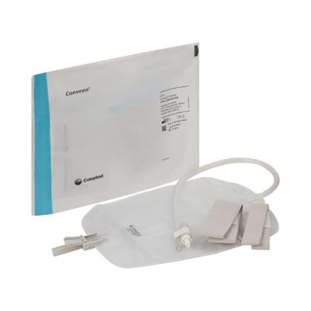 Coloplast Contoured Leg Bag with Anti-Reflux Valve