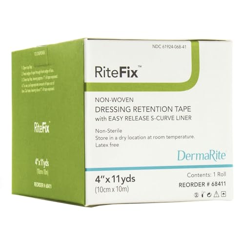 DermaRite RiteFix Non-Woven Dressing Retention Tape