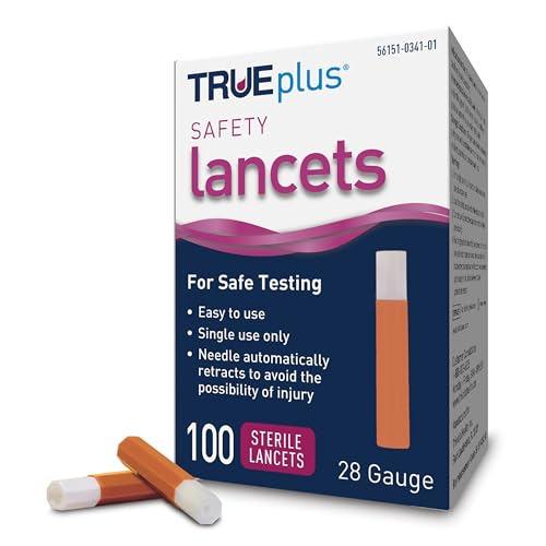 Trividia Health 28G Sterile Safety Lancets