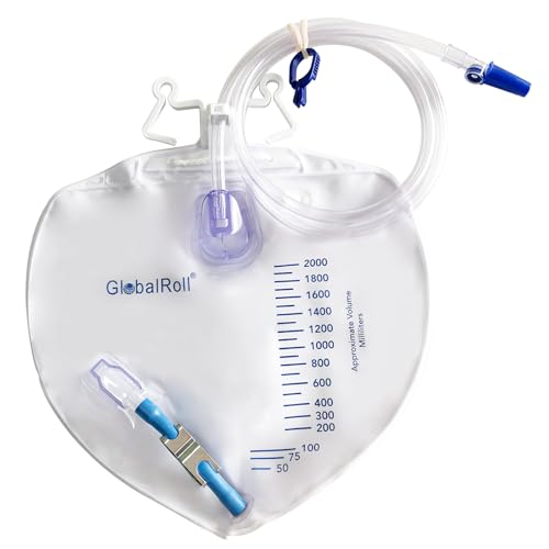Medline Drainage Bag with Anti-Reflux Tower