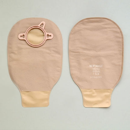 New Image Two-Piece Colostomy Pouch 9 Inch Mini Drainable