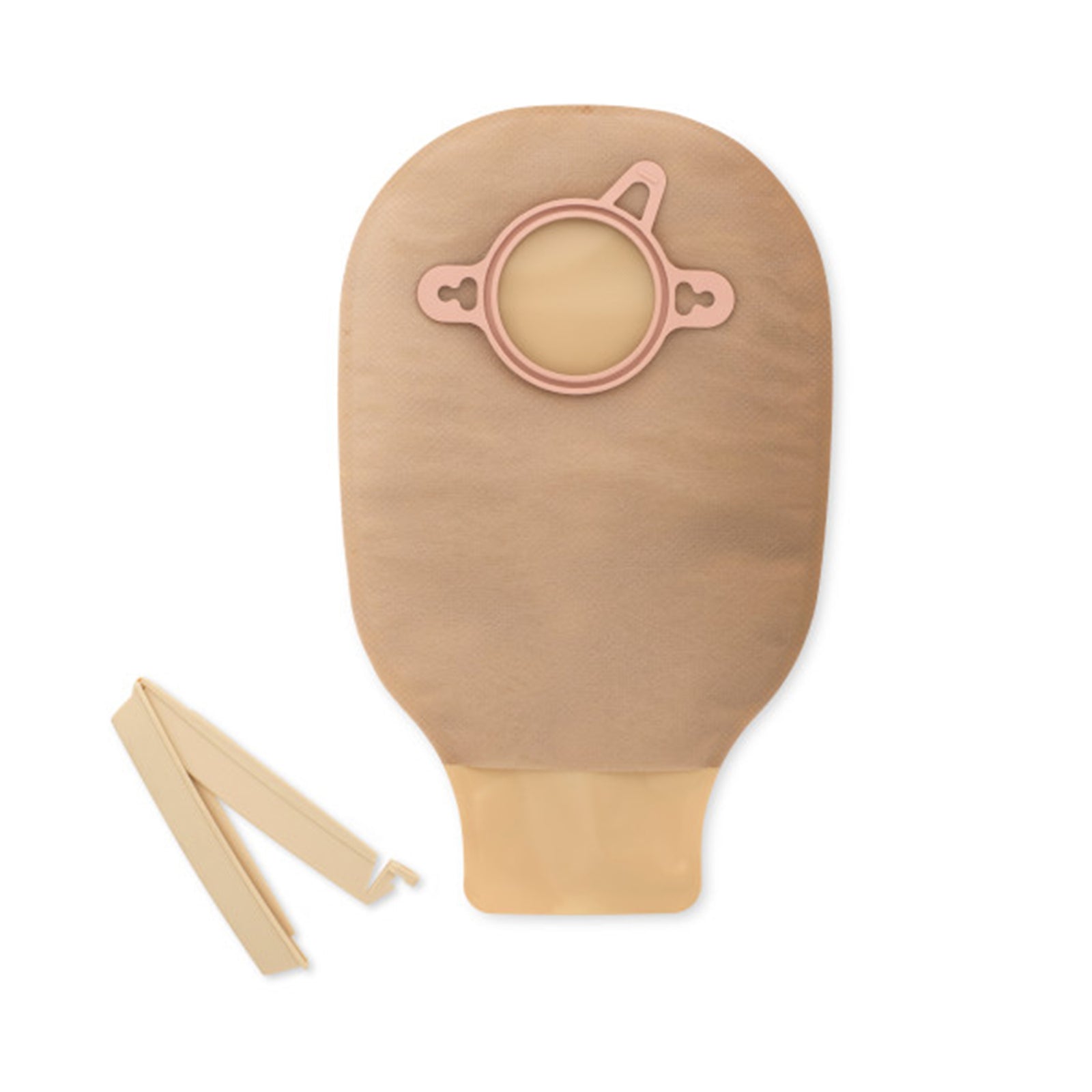 New Image Two-Piece Colostomy Pouch 9 Inch Mini Drainable