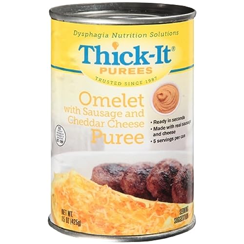 Thick-It Omelet with Sausage and Cheddar Cheese Puree 15 oz. Can