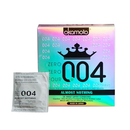 Okamoto 004 Condoms 24 Count Box