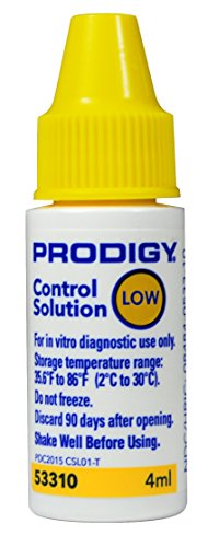 Prodigy Diabetes Care Control Solution - High & Low Strength