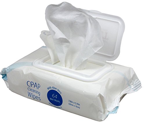 Sunset CPAP Mask Cleaning Wipes - Pack of 64