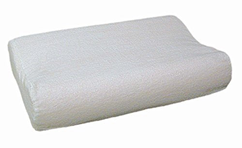 Briggs Radial Cut Memory Foam Pillow, 19" x 12" x 3"-4 1/2"