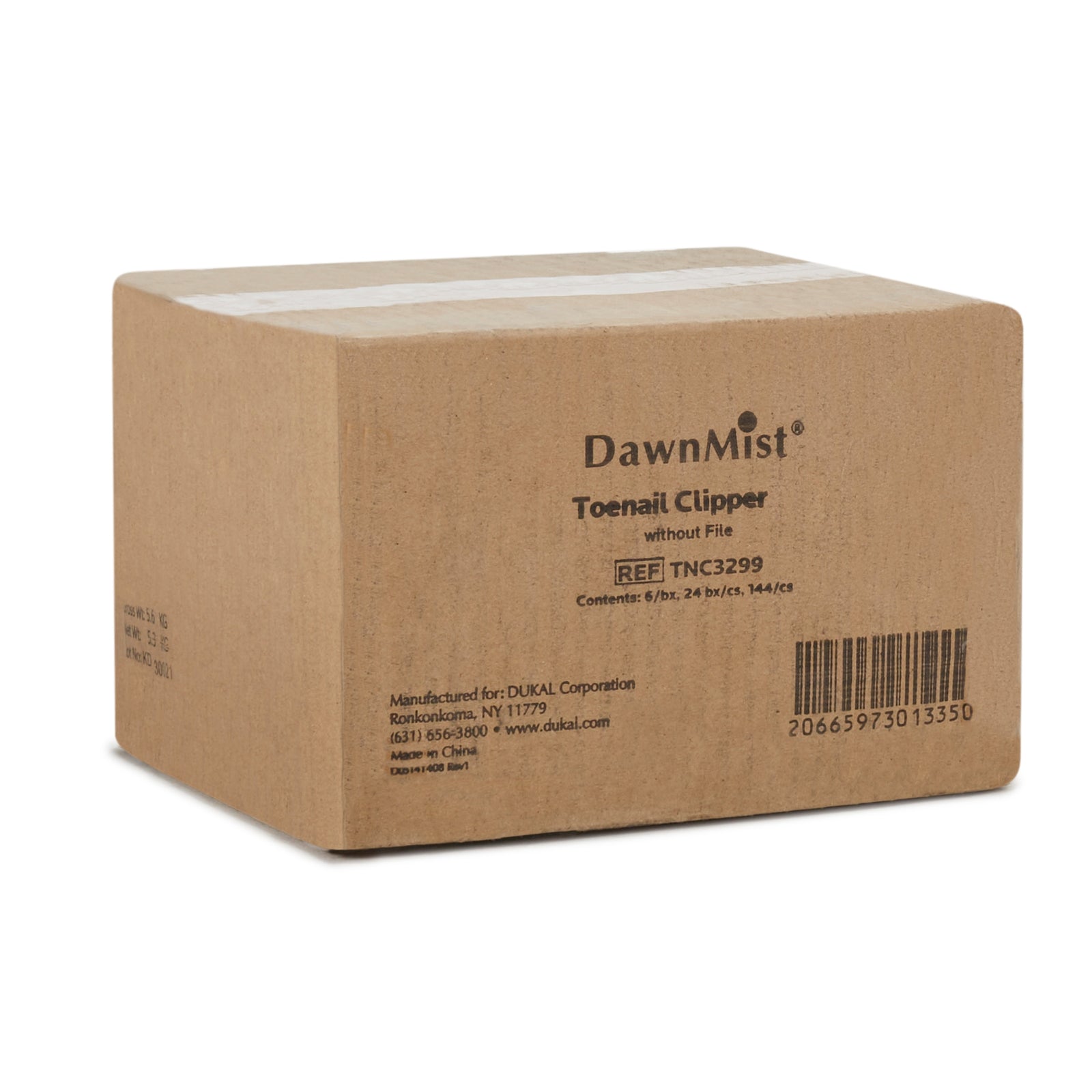 DawnMist® Adult Toenail Clippers with Thumb Squeeze Lever